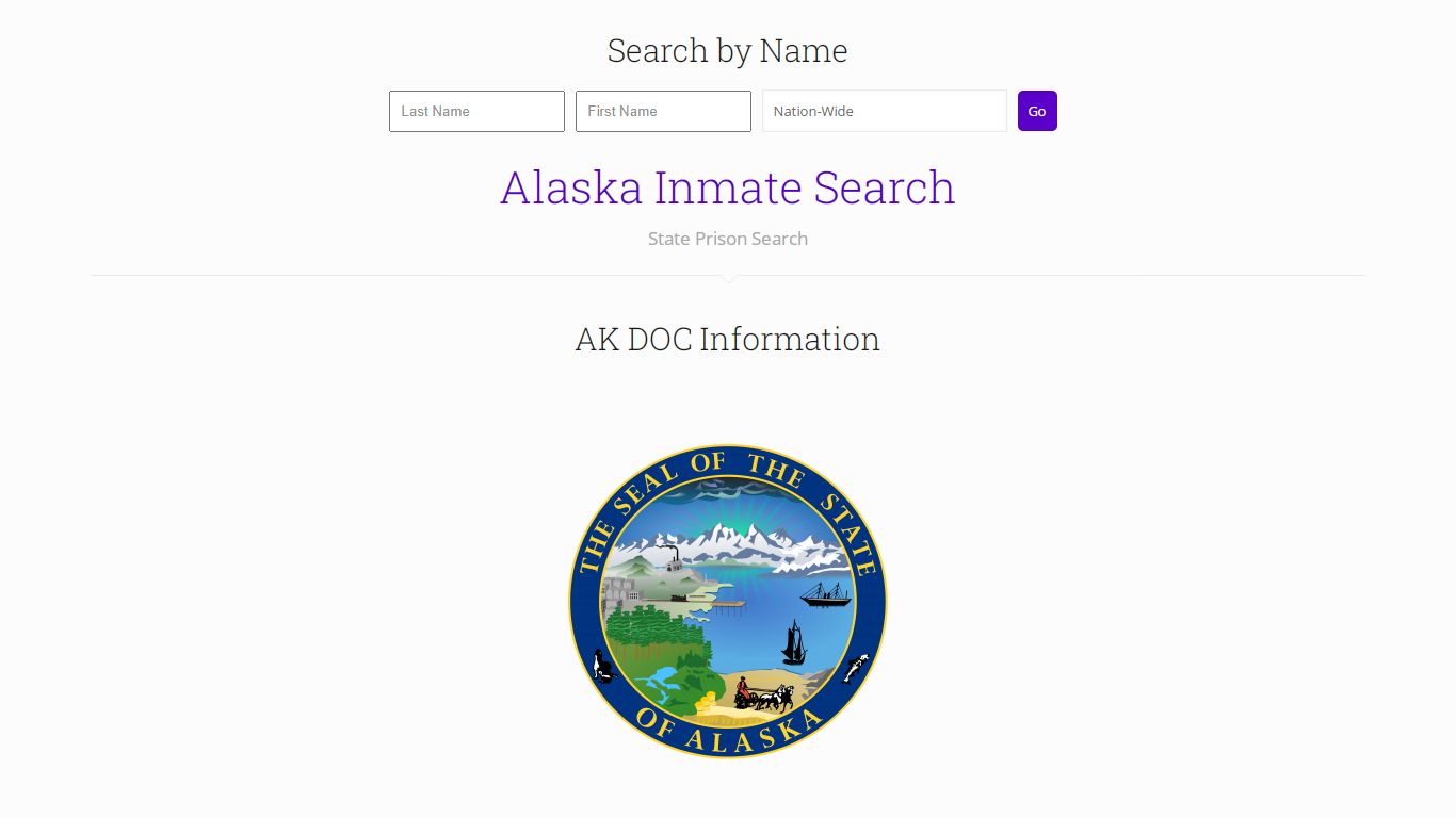 Alaska Inmate Search - Inmates Plus